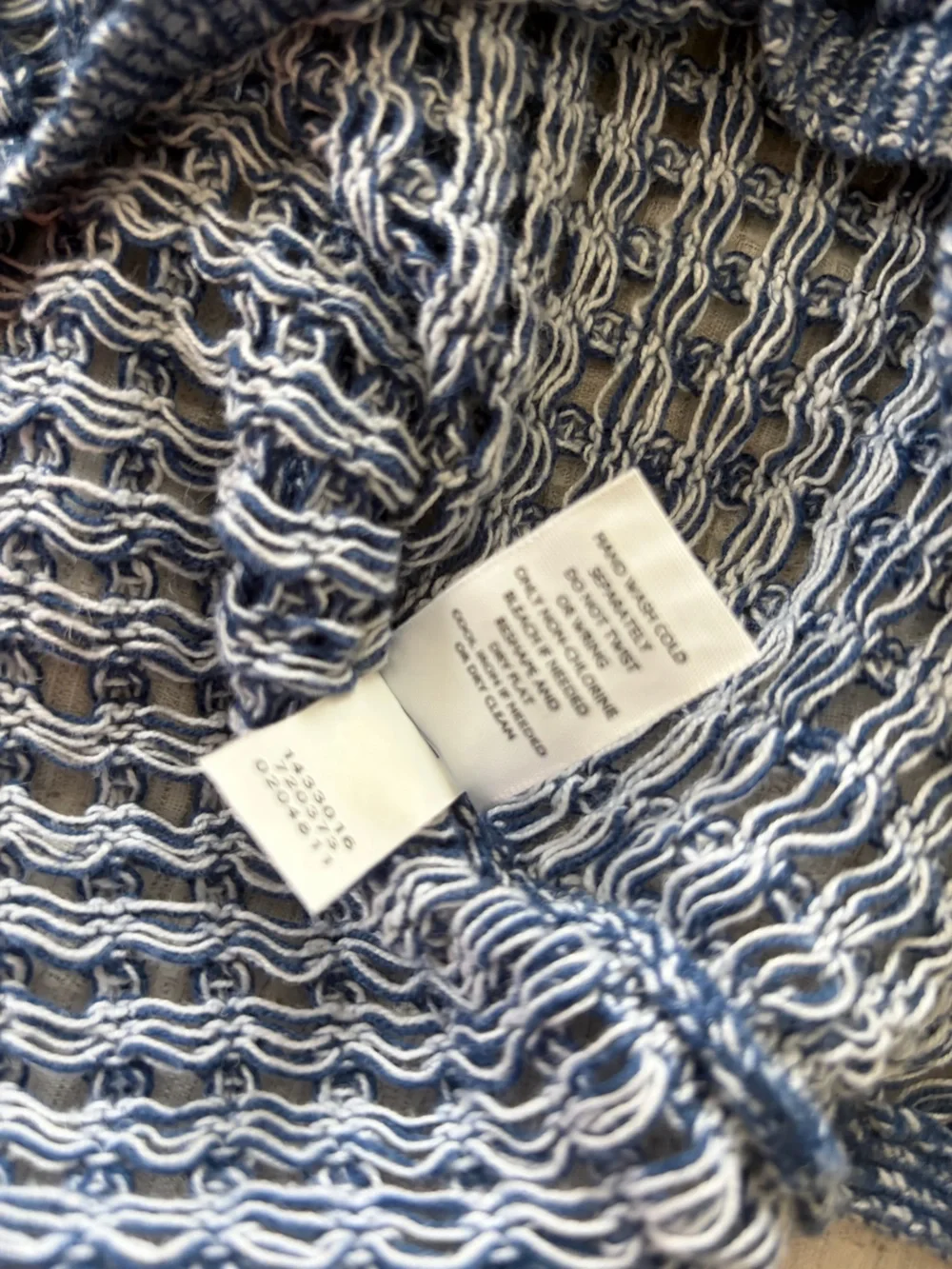 J. Jill Open-Knit Linen Blend Scoop-Neck Sweater